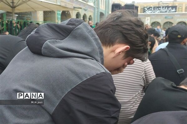 دسته عزاداری دبیرستان هدایتی قم به مناسبت سالروز شهادت امام علی (ع)