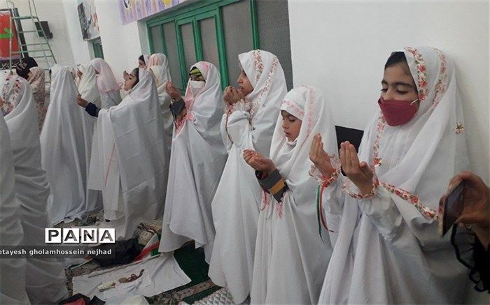 حس و حال دانش آموزان روزه اولی در ماه رمضان در دبستان نرجس قرچک/فیلم