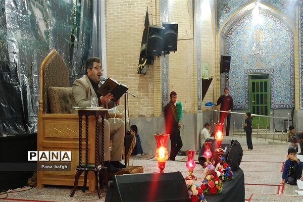 احیای سومین شب قدر در امامزاده عبدالله ( ع) بافق