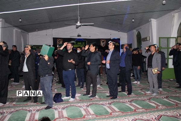 احیای شب ۲۳ ماه رمضان در آموزش و پرورش ناحیه 2 ساری