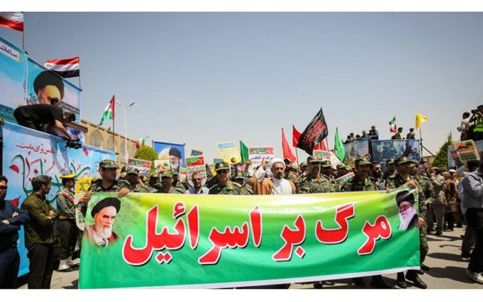 من در راهپیمایی روز قدس شرکت می کنم؛ زیرا..../ فیلم