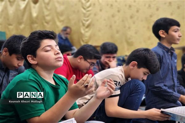 مراسم احیای شب بیست و سوم ماه مبارک رمضان و برپایی موکب امیرالمؤمنین در شهرستان کازرون