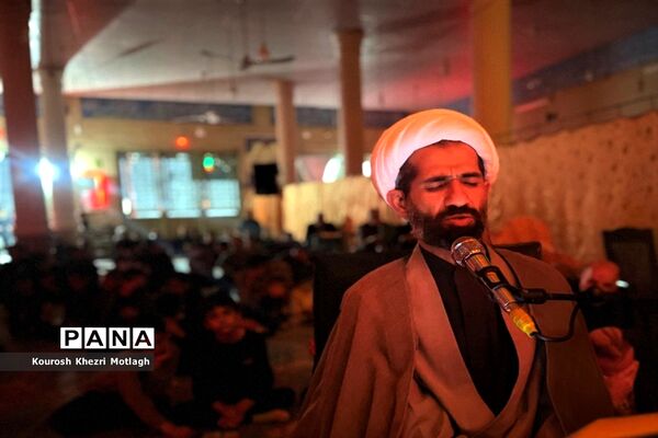 مراسم احیای شب بیست و سوم ماه مبارک رمضان و برپایی موکب امیرالمؤمنین در شهرستان کازرون