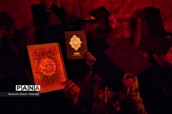 مراسم احیای شب بیست و سوم ماه مبارک رمضان و برپایی موکب امیرالمؤمنین در شهرستان کازرون