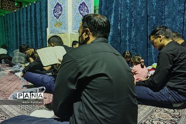 برگزاری مراسم احیای شب قدر در حرم مطهر علی ابن حمزه(ع)