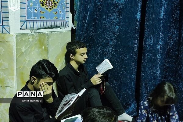 برگزاری مراسم احیای شب قدر در حرم مطهر علی ابن حمزه(ع)