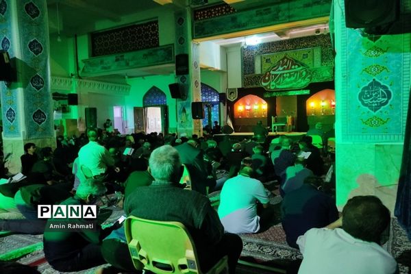 برگزاری مراسم احیای شب قدر در حرم مطهر علی ابن حمزه(ع)