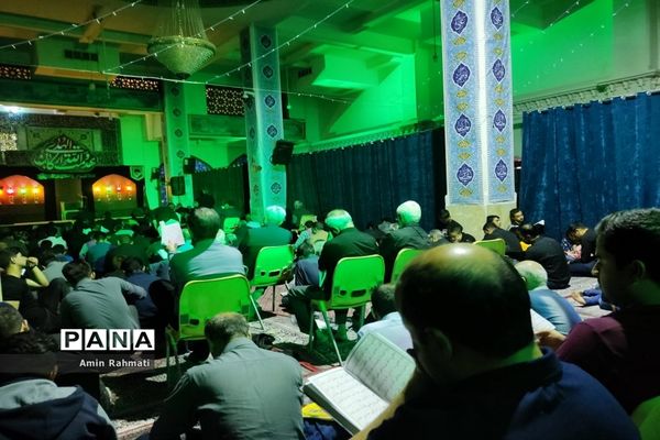 برگزاری مراسم احیای شب قدر در حرم مطهر علی ابن حمزه(ع)