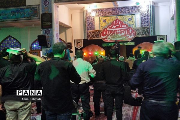 برگزاری مراسم احیای شب قدر در حرم مطهر علی ابن حمزه(ع)