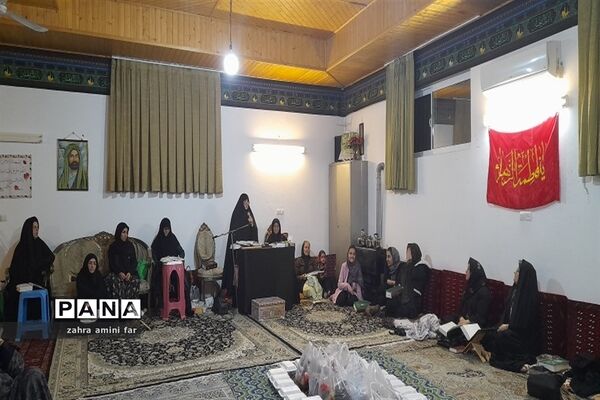 مراسم احیای شب بیست و سوم ماه رمضان در مسجد سیدالشهدا شهرک آزادگان