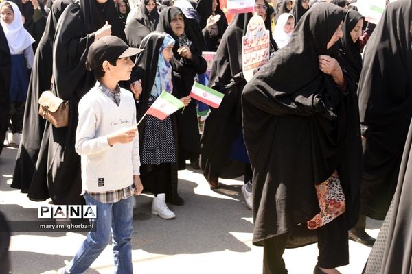 راهپیمایی روز قدس در شهرستان بهنمیر