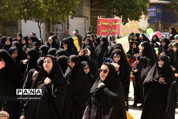 راهپیمایی روز قدس در شهرستان بهنمیر