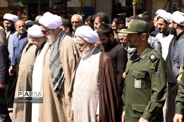 راهپیمایی روز قدس در شهرستان بهنمیر