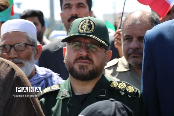 حضور پرشور دهه‌نودی‌ها در راهپیمایی روز قدس شهرستان قرچک