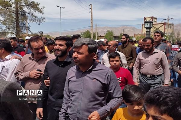 حضور پر شور مردم سروستان در راهپیمایی روز قدس
