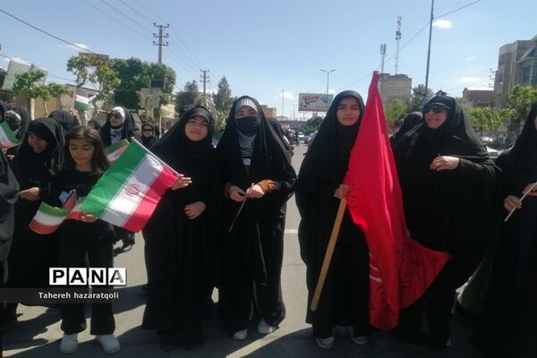 راهپیمایی روز قدس در صفادشت