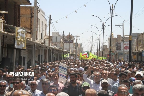 برگزاری راهپیمایی روز جهانی قدس در بهبهان