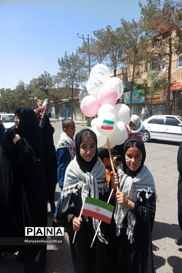 حضور پرشور مردم ولایتمدار خلیل‌آباد در روز قدس