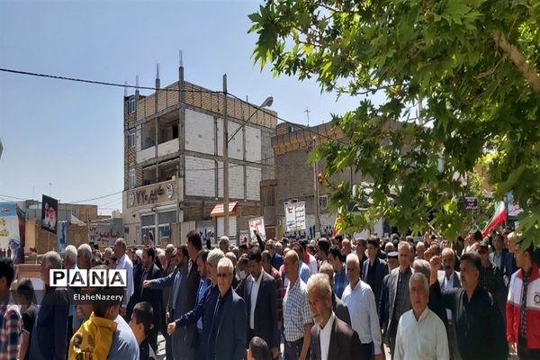 حضور پرشور مردم ولایتمدار خلیل‌آباد در روز قدس