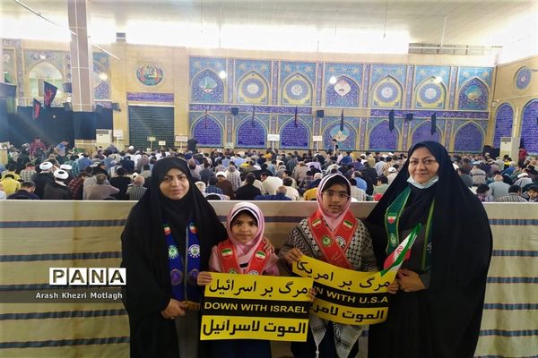 راهپیمایی روز جهانی قدس در شهرستان کازرون