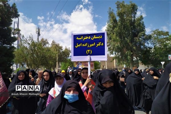 راهپیمایی روز جهانی قدس در شهرستان کازرون