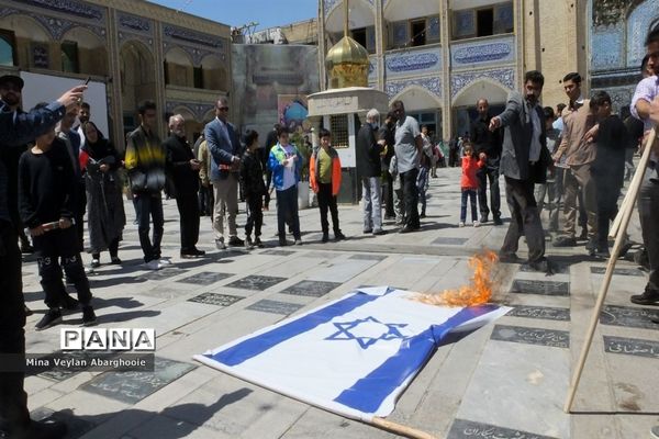 راهپیمایی بزرگ روز قدس در شهرستان شهید پرور پیشوا