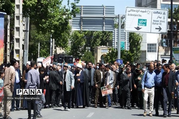 راهپیمایی بزرگ روز قدس در شهرستان شهید پرور پیشوا