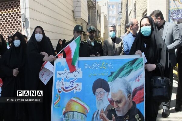راهپیمایی بزرگ روز قدس در شهرستان شهید پرور پیشوا