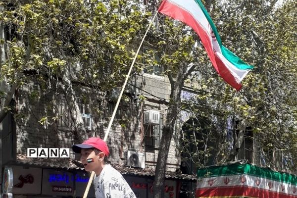 راهپیمایی روز قدس در رودهن