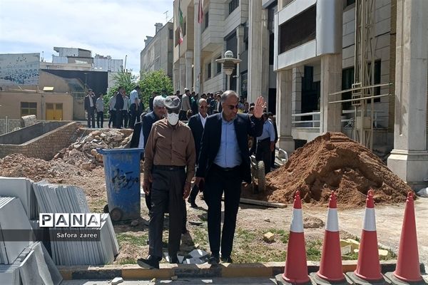 حضور باشکوه مردم و مسئولان سازمان دانش‌آموزی استان فارس در راهپیمایی روز قدس