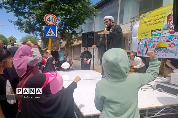 حضور باشکوه مردم و مسئولان سازمان دانش‌آموزی استان فارس در راهپیمایی روز قدس