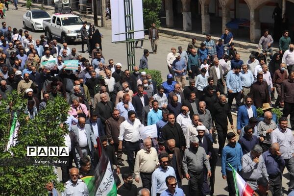 برگزاری راهپیمایی روز جهانی قدس در امیدیه