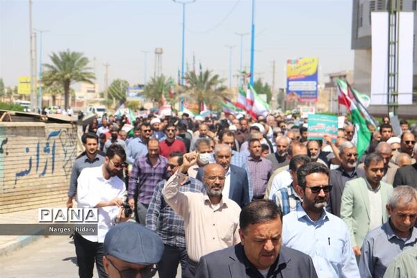 برگزاری راهپیمایی روز جهانی قدس در امیدیه