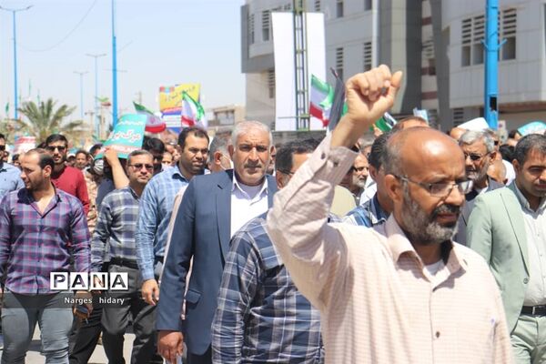 برگزاری راهپیمایی روز جهانی قدس در امیدیه