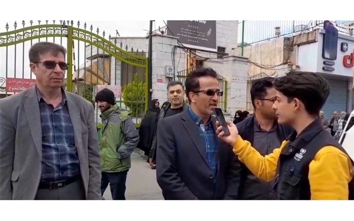 حضور معلمان در راهپیمایی روز قدس /فیلم