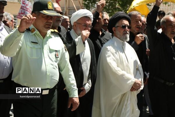 حضور پرشور مردم ابرکوه در راهپیمایی روز قدس