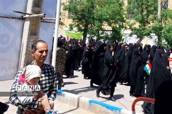 راهپیمایی روز قدس در یزد