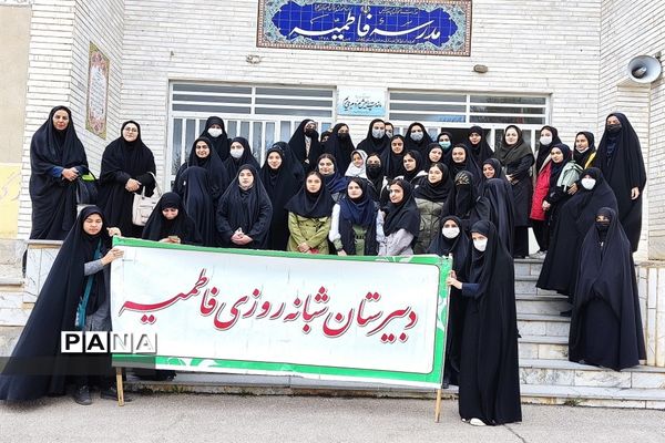 حضور دانش‌آموزان ایجرودی در راهپیمایی روز قدس