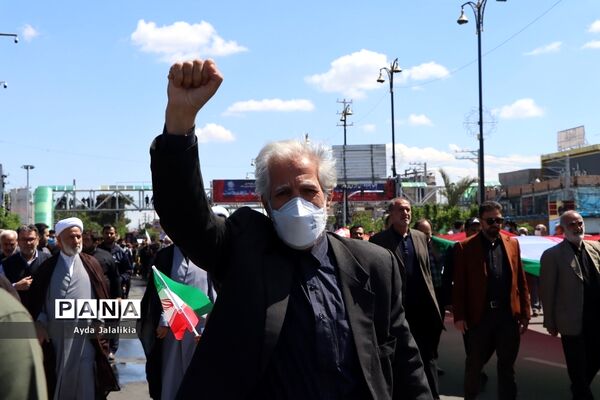 حضور باشکوه مردم اسلامشهر در راهپیمایی روز جهانی قدس