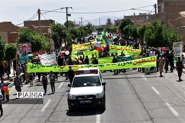 راهپیمایی روز جهانی قدس در بهاباد