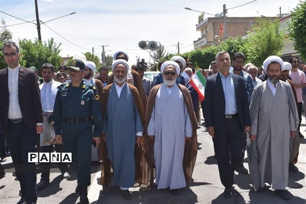 راهپیمایی روز جهانی قدس در بهاباد