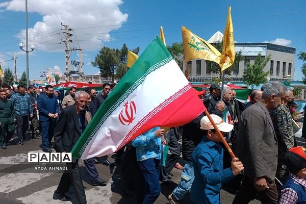 راهپیمایی باشکوه روز قدس در فشافویه