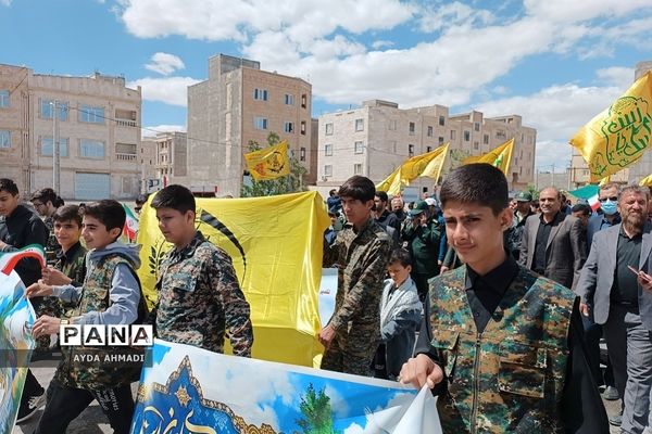 راهپیمایی باشکوه روز قدس در فشافویه