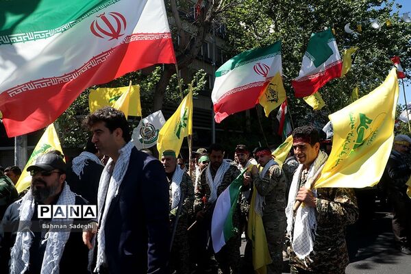 راهپیمایی روز جهانی قدس در تهران