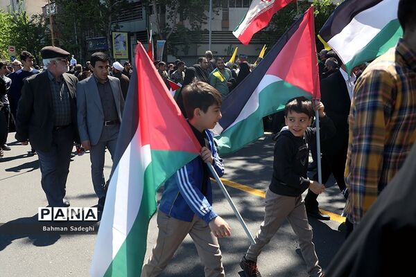 راهپیمایی روز جهانی قدس در تهران
