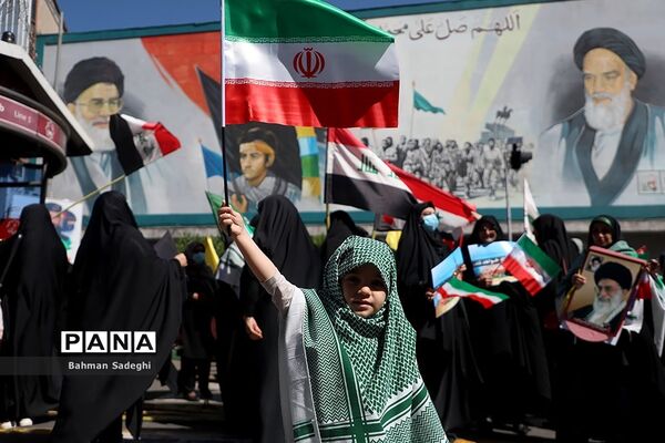 راهپیمایی روز جهانی قدس در تهران