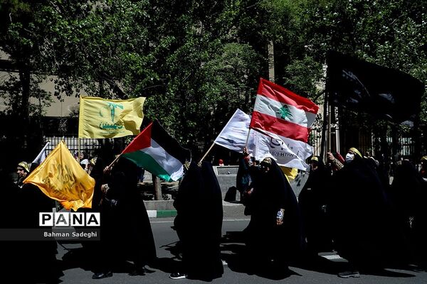 راهپیمایی روز جهانی قدس در تهران
