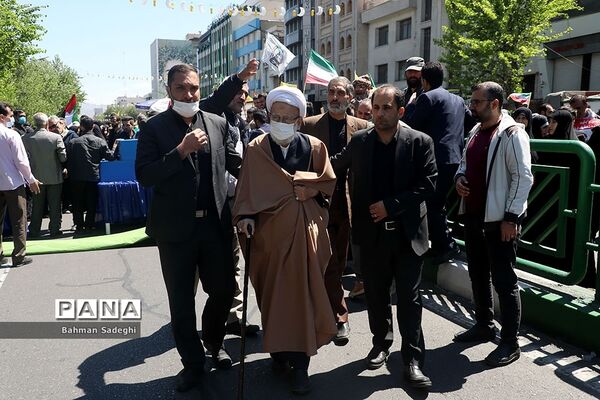 راهپیمایی روز جهانی قدس در تهران