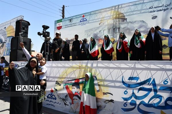 مردم ولایتمدار اهواز در روز قدس حماسه آفریدند