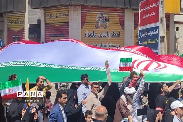 مردم ولایتمدار اهواز در روز قدس حماسه آفریدند